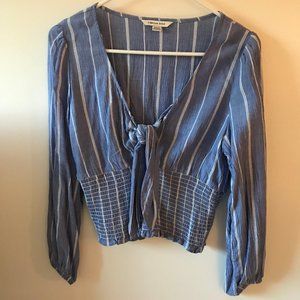 American Eagle Long Sleeve Summer Top